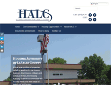 Tablet Screenshot of halc.org